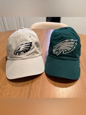 Philadelphia Eagles logo ‘47 clean up adjustable cap bundle